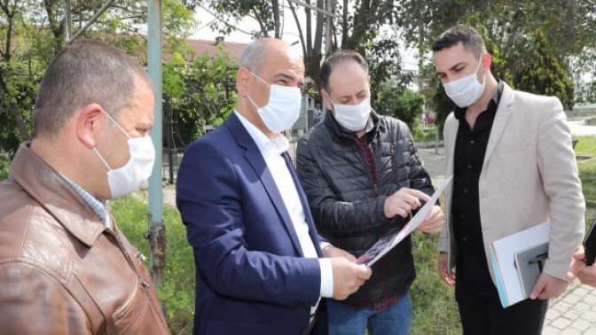 Barbaros Mahallesi’ne yaya üst geçidi