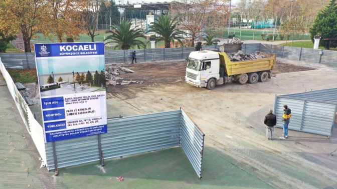 Büyükşehirden bir skate park da Doğu Kışlaya