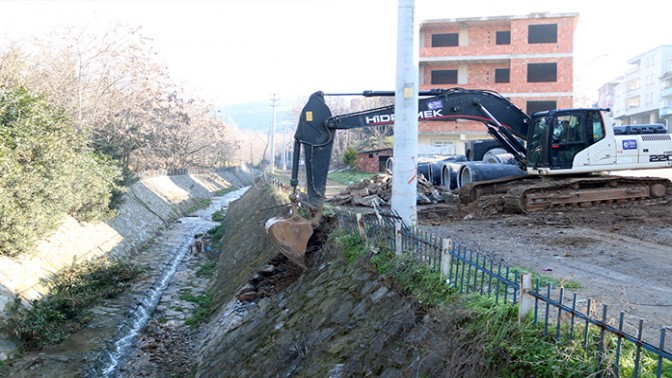 Dilovası Bağdat Caddesinde Altyapı çalışması