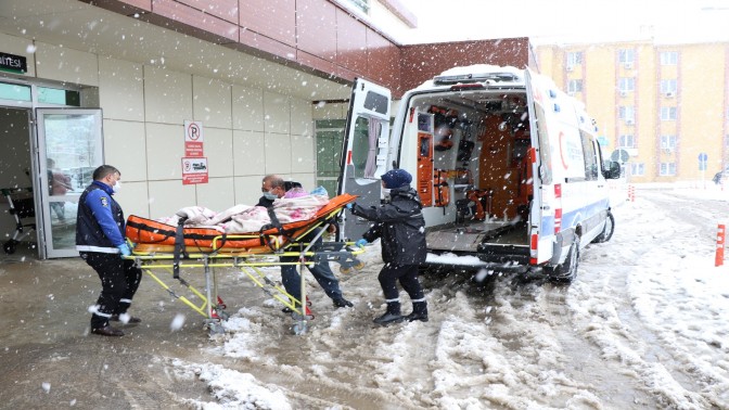 Hasta Nakil Ambulansları İş Başında