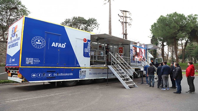 İSU Personeline AFAD’tan Deprem Eğitimi