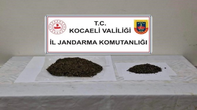 Kartepede jandarmadan uyuşturucu operasyonu!