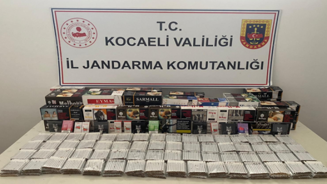 Kocaelide yurda kaçak yollarla sokulan 113 elektronik eşya ele geçirildi