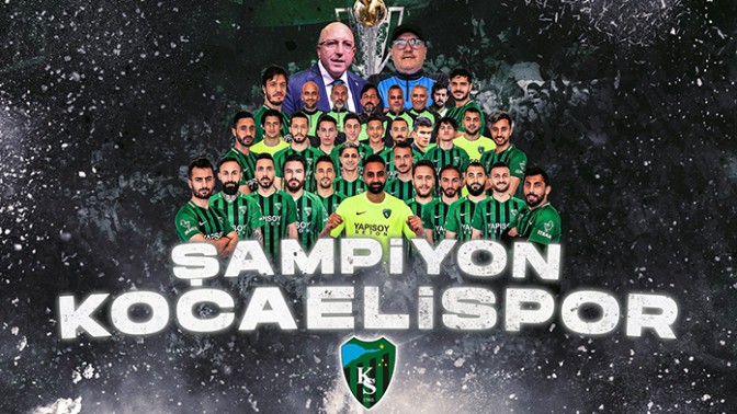 Kocaelispor Şampiyonluk Kutlamaları Başlıyor