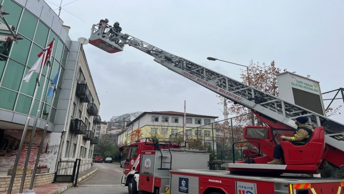 Orman İşletme’de gerçeği aratmayan tatbikat