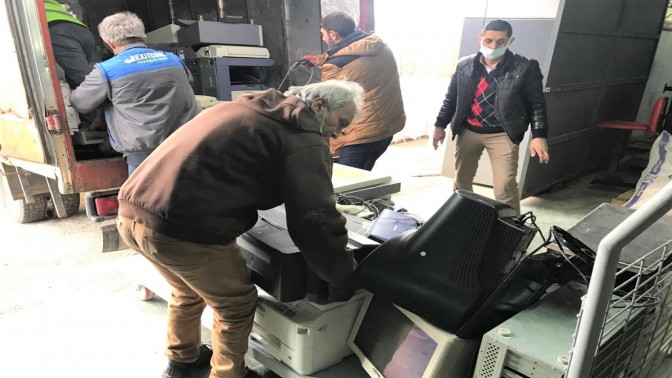 Son 3 Ayda 3 Ton Elektronik Atık Toplandı