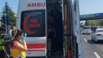 İçinde anne ve bebek olan yenidoğan ambulansı kazaya karıştı: 1 yaralı