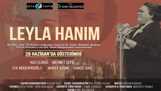 Ünlü oyuncu Naz Elmas, “Leyla Hanım” için İzmit’e Geliyor